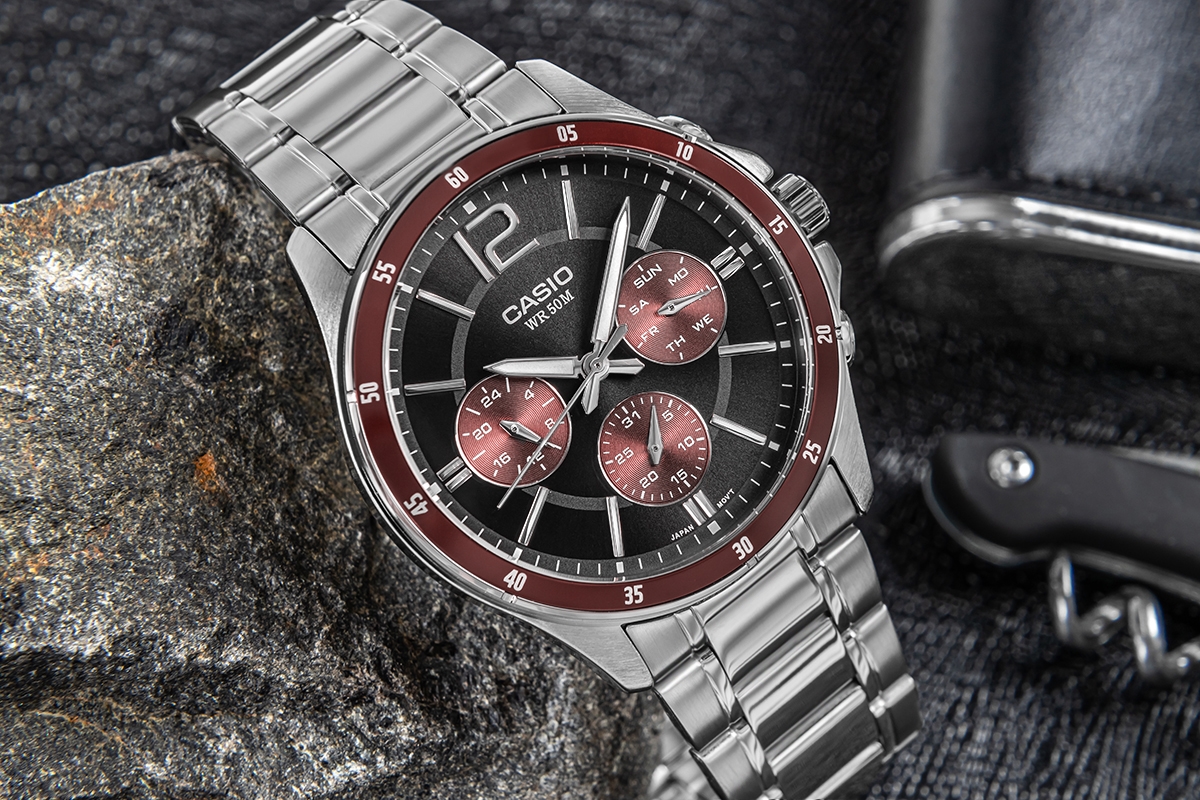 Zegarek Męski CASIO MTP-1374D-5AVDF + BOX