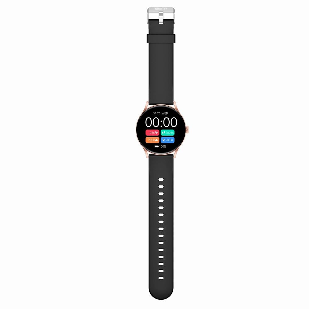Smartwatch Gravity Czarno Różowy GT2-2 PRO