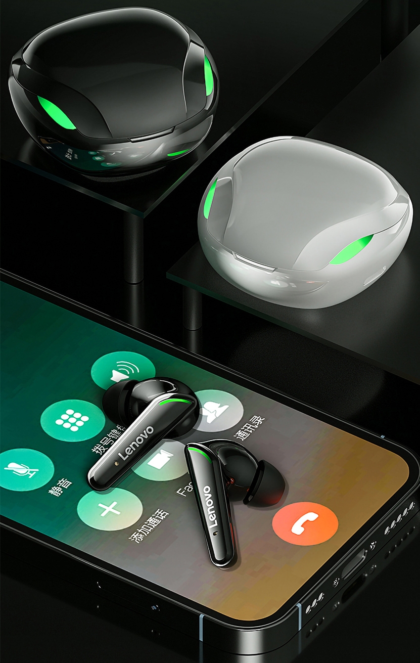 Słuchawki bezprzewodowe douszne LENOVO Thinkplus LivePods XT92 Białe - obrazek 4