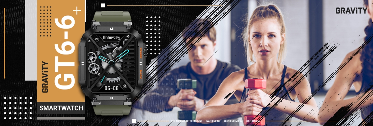 Smartwatch Gravity GT6-6 - obrazek 6