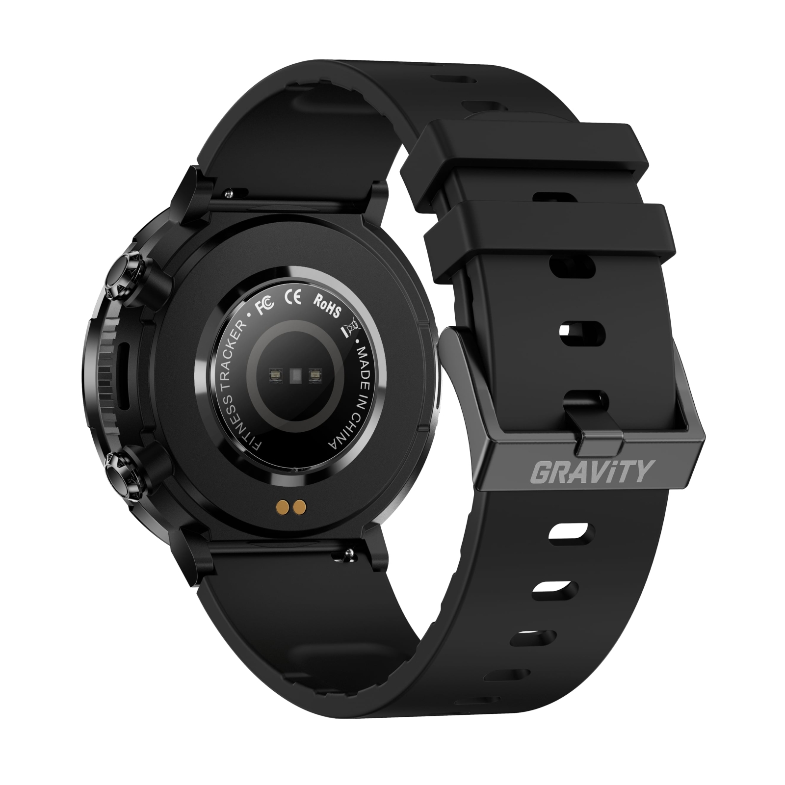 Smartwatch Gravity GT21-2 + Pomarańczowy Pasek Silikonowy - obrazek 6