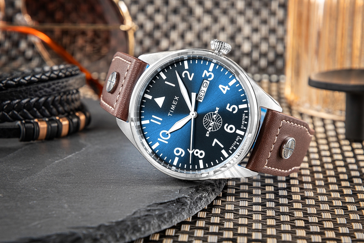 Zegarek Męski TIMEX X PAN AM® Waterbury TWG030100 + BOX - Зображення 6