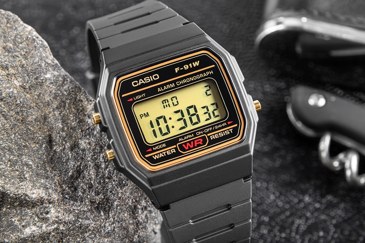 Zegarek Męski CASIO F-91WG-9QDF + BOX - Зображення 6