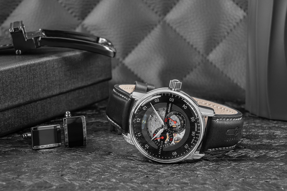 Zegarek Męski ZEPPELIN New Captain's Line Automatic 8664-2 + BOX - obrazek 6