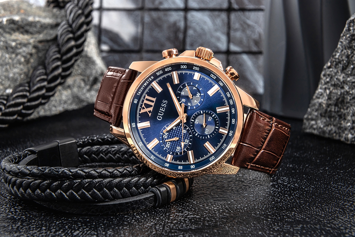 Zegarek Męski Guess Walker GW0901G3 + BOX - obrazek 6