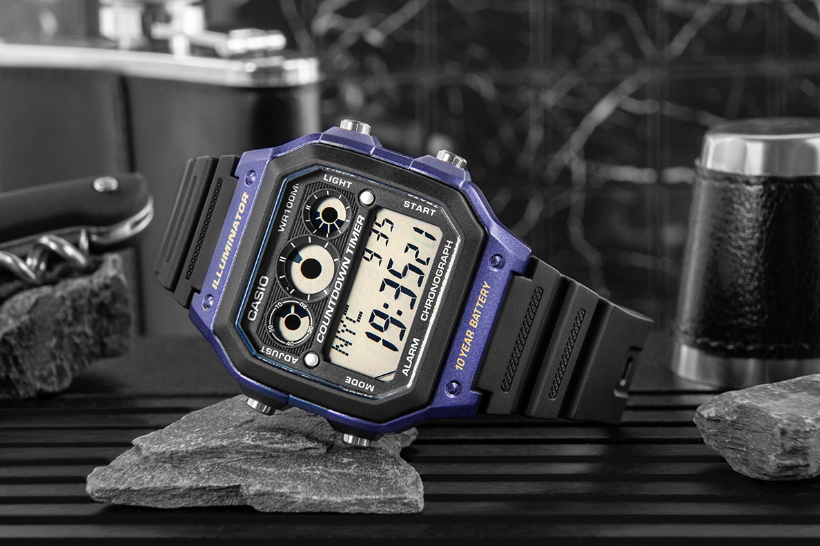 Zegarek Męski CASIO AE-1300WH-2AVDF - Зображення 6
