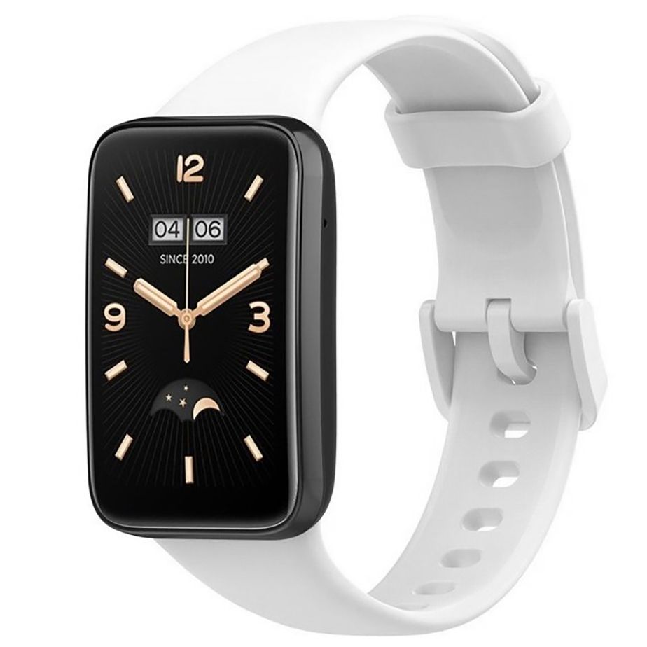 Pasek silikonowy do Xiaomi 7 Pro - biały - Зображення 4