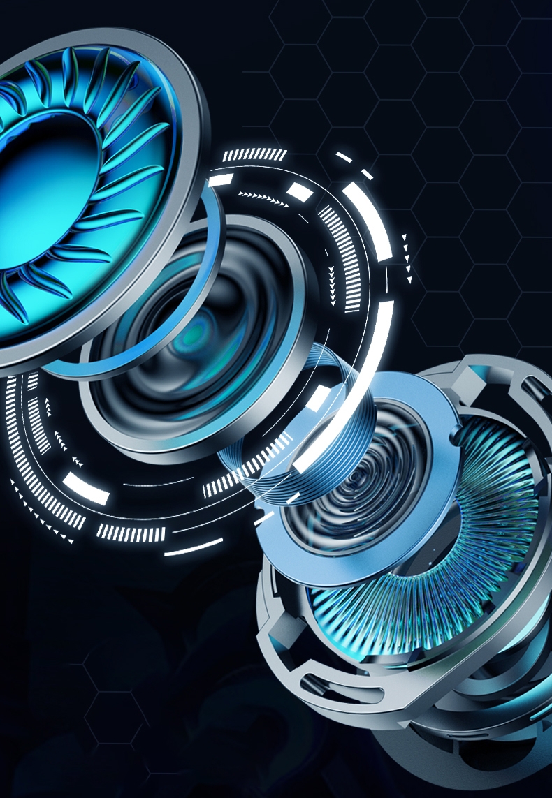 Słuchawki bezprzewodowe douszne LENOVO Thinkplus LivePods GM2 PRO Czarne - obrazek 7