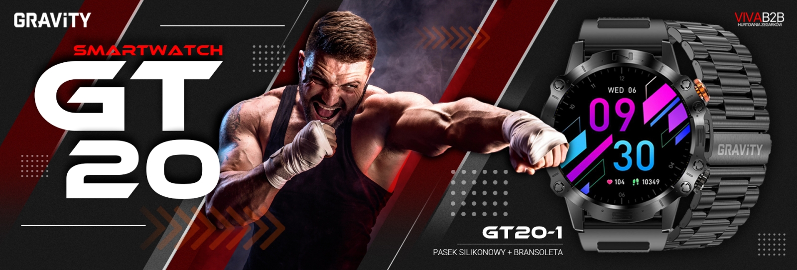 Smartwatch Gravity GT20-1 - Зображення 7
