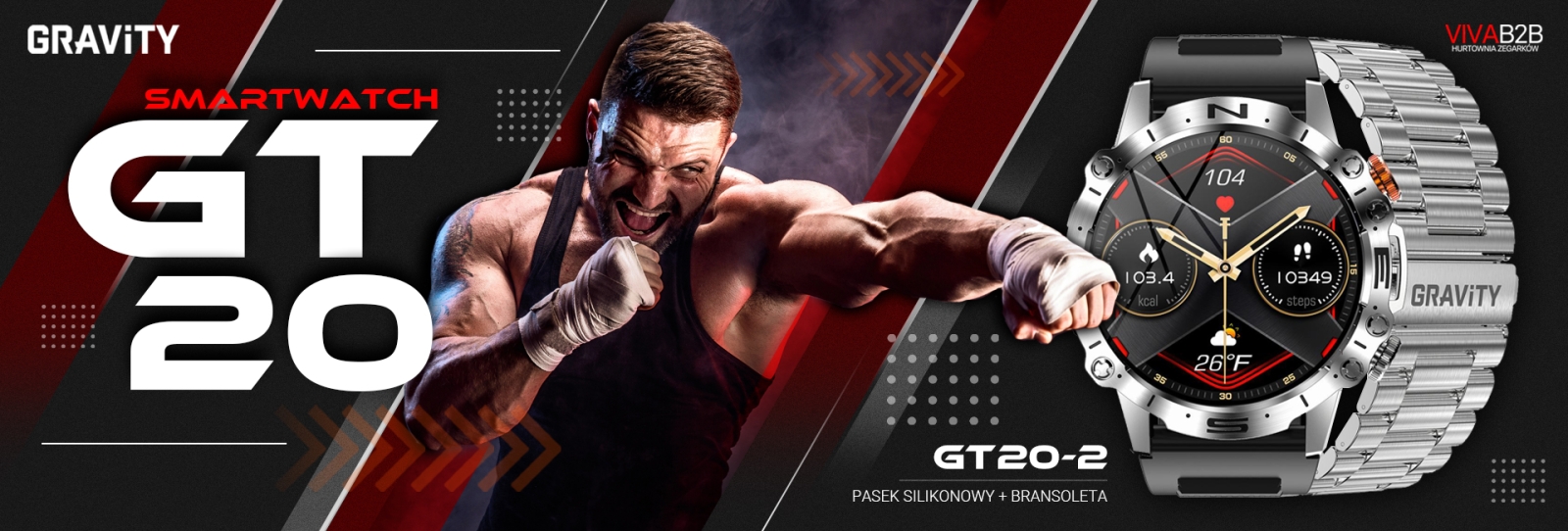 Smartwatch Gravity GT20-2 - Зображення 7