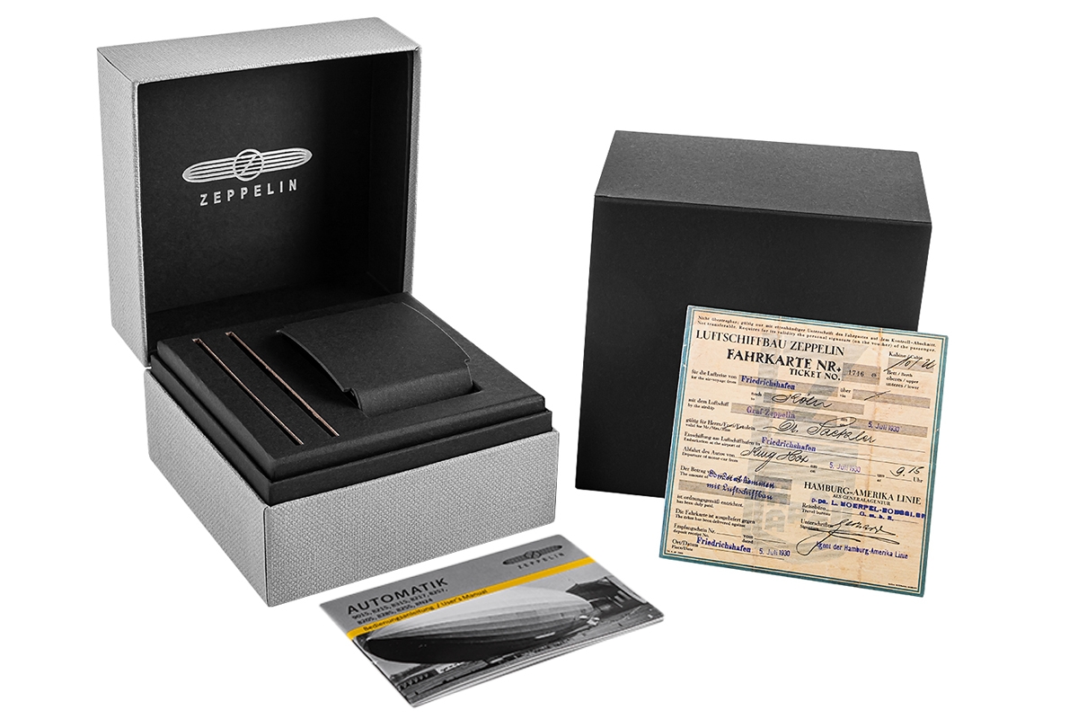 Zegarek Męski ZEPPELIN LZ127 Graf Automatic 7666-4 + BOX - Зображення 8