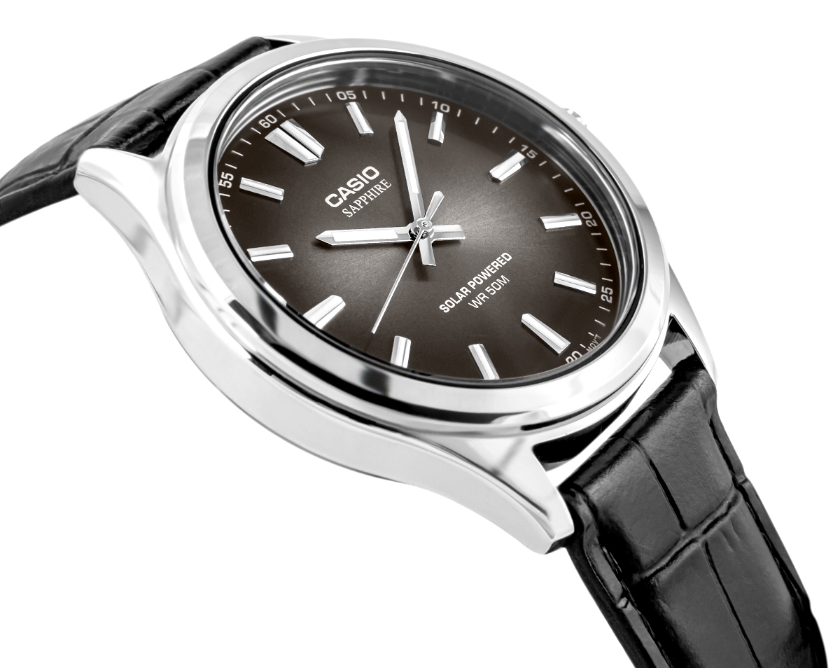 Zegarek Męski CASIO Solar MTS-RS100L-1AVDF + BOX - Зображення 2