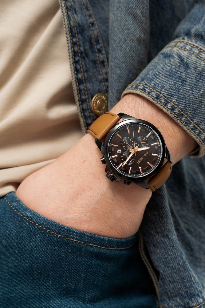 Zegarek Męski PAUL LORENS PL20010A-1B3 + BOX - obrazek 4