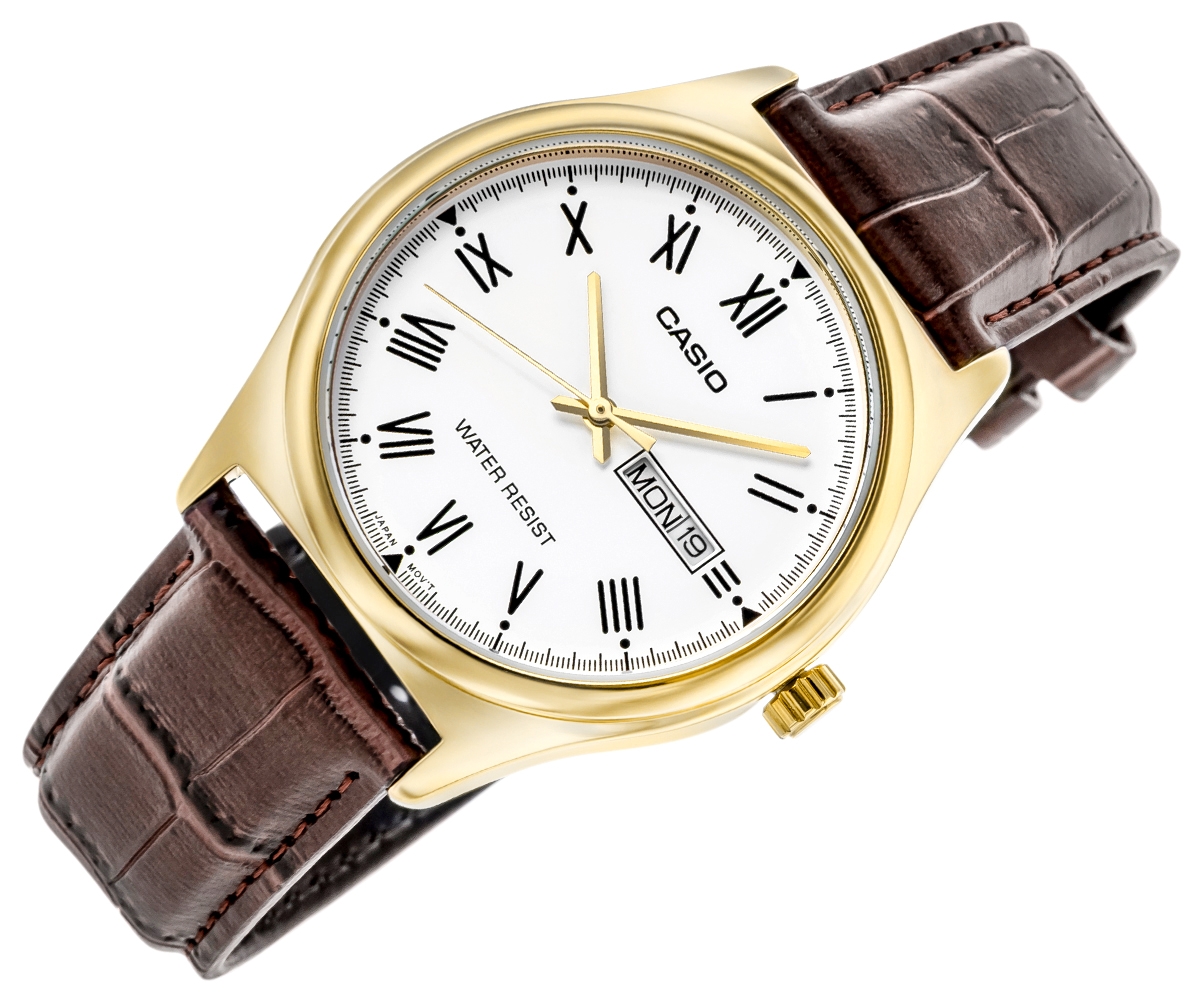 Zegarek Męski CASIO MTP-V006GL-7BUDF + BOX - obrazek 2