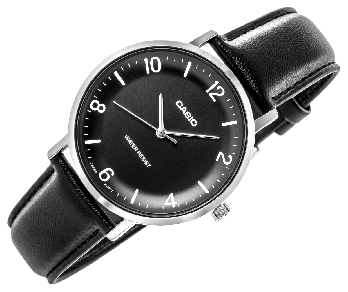 Zegarek Męski CASIO MTP-VT03L-1BDF + BOX - obrazek 2