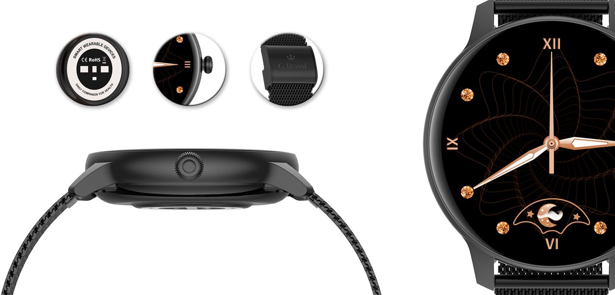 Zegarek SMARTWATCH G.ROSSI SW020-2 - Зображення 9