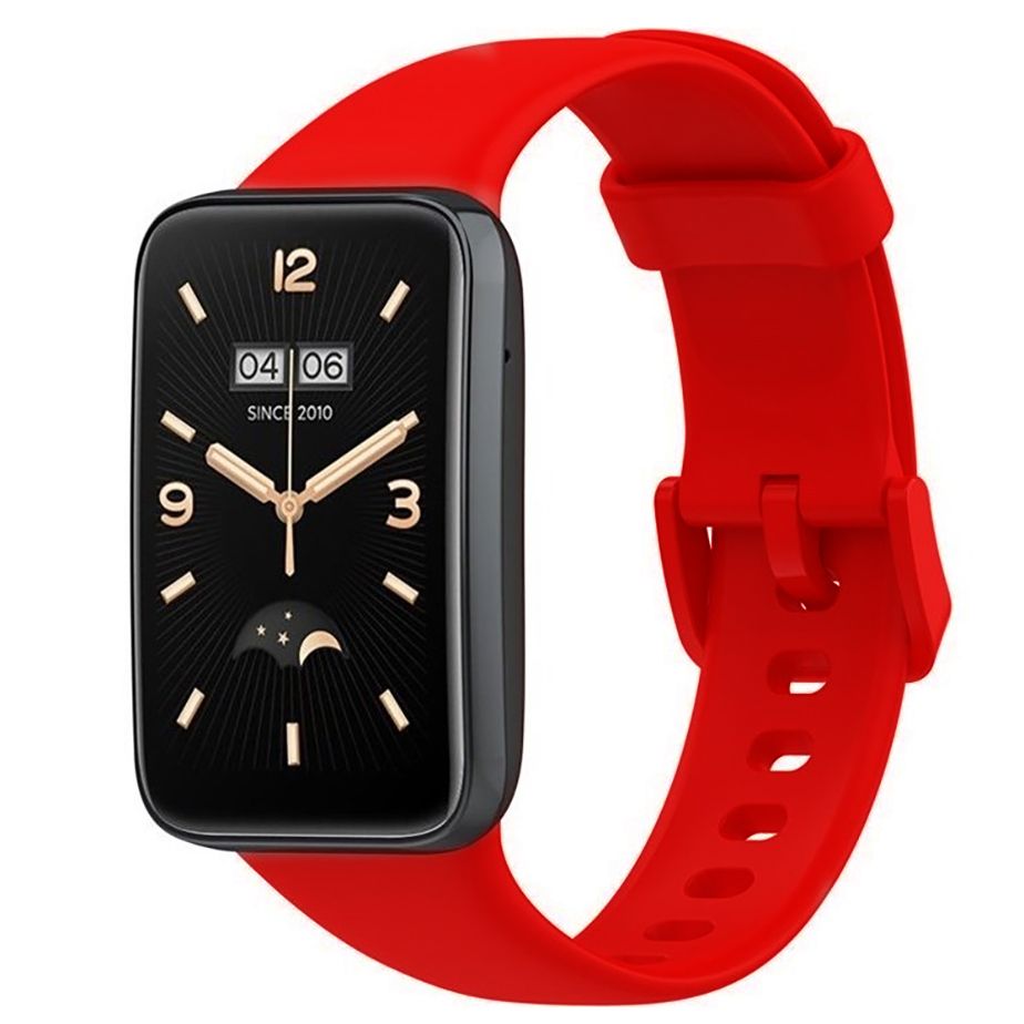 Pasek silikonowy do Xiaomi 7 Pro - czerwony - Зображення 4