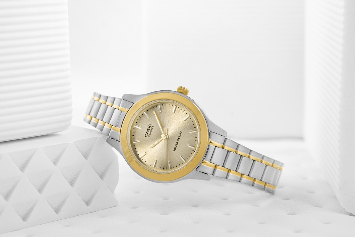 Zegarek Damski CASIO LTP-1128G-9ARDF + BOX - obrazek 5