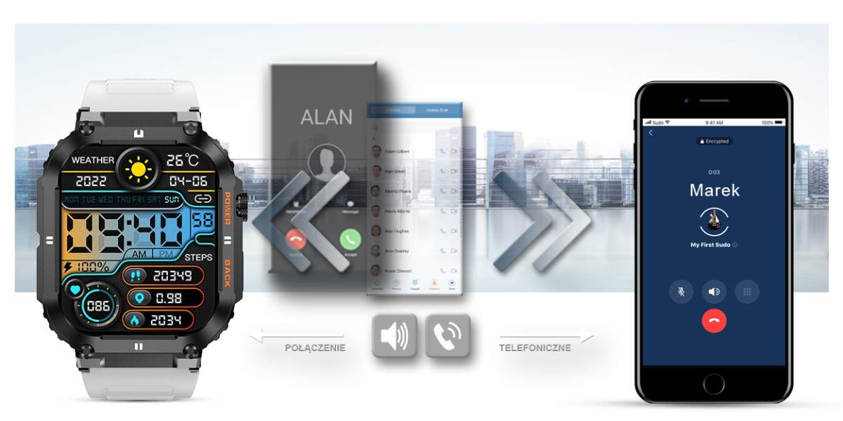 Smartwatch Gravity GT6-8 - obrazek 9