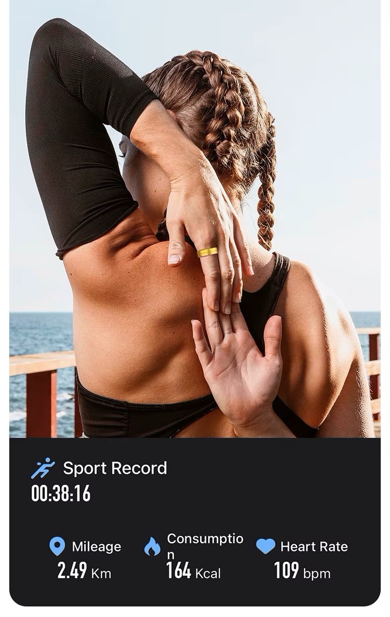 Smart Ring RUBICON R6 Deep Grey SIZE-9(US) SMARUB323 - obrazek 8