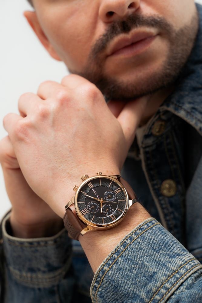 Zegarek Męski PAUL LORENS PL11652A6-1B1 + BOX - obrazek 5