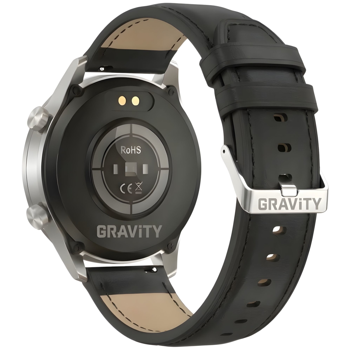 Smartwatch Gravity Srebrny 2 Paski GT10-7 - obrazek 13