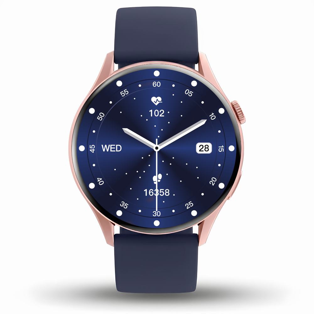 Smartwatch Gravity Różowe Złoto Pasek + Bransoleta GT11-6 - obrazek 8