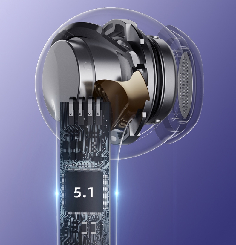 Słuchawki bezprzewodowe douszne LENOVO Thinkplus LivePods LP40 PRO Zielone - Зображення 4