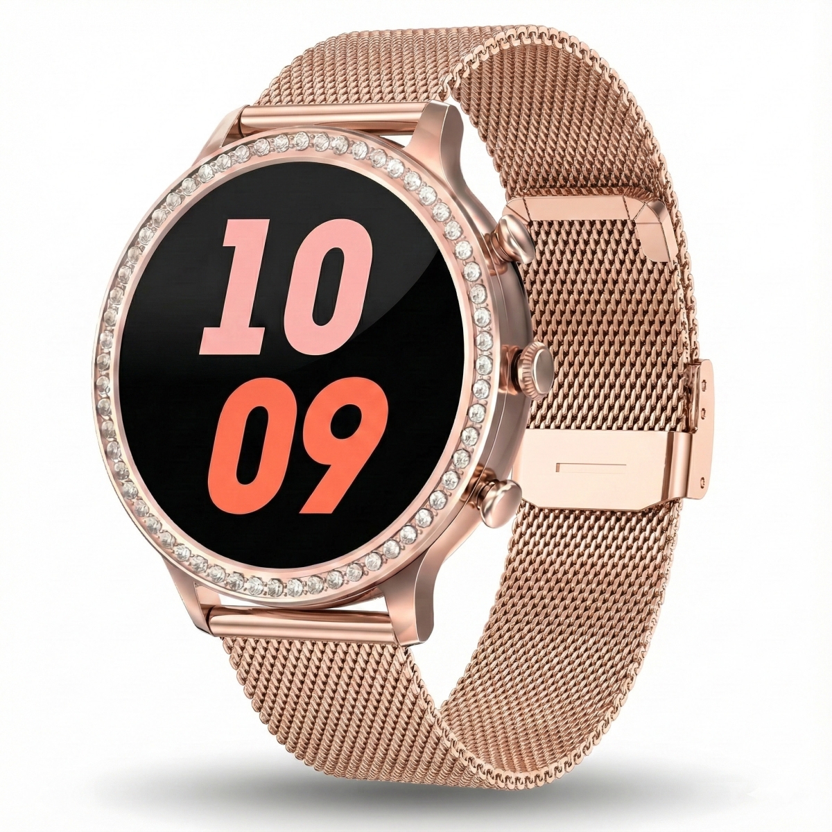 Smartwatch Gravity Różowe Złoto Pasek i Bransoleta GT5-7 - obrazek 4