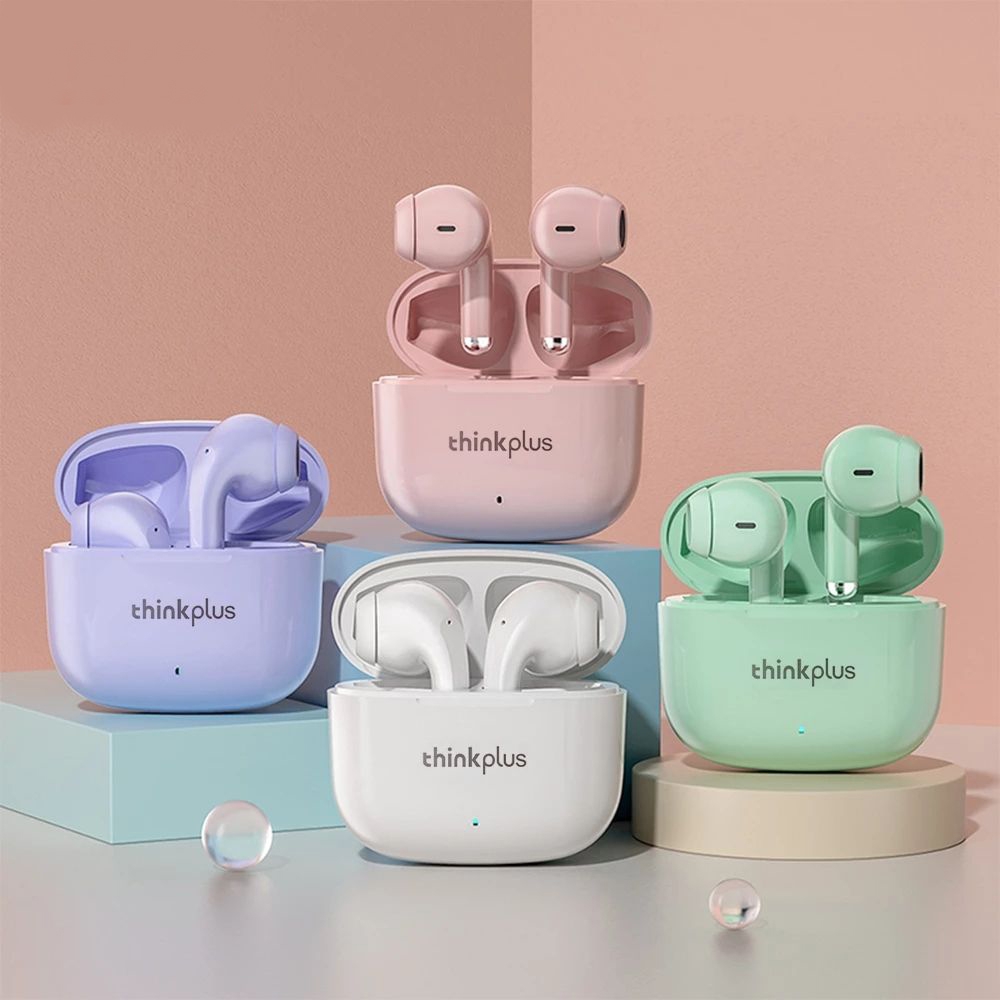 Słuchawki bezprzewodowe douszne LENOVO Thinkplus LivePods LP40 PRO Zielone - Зображення 6