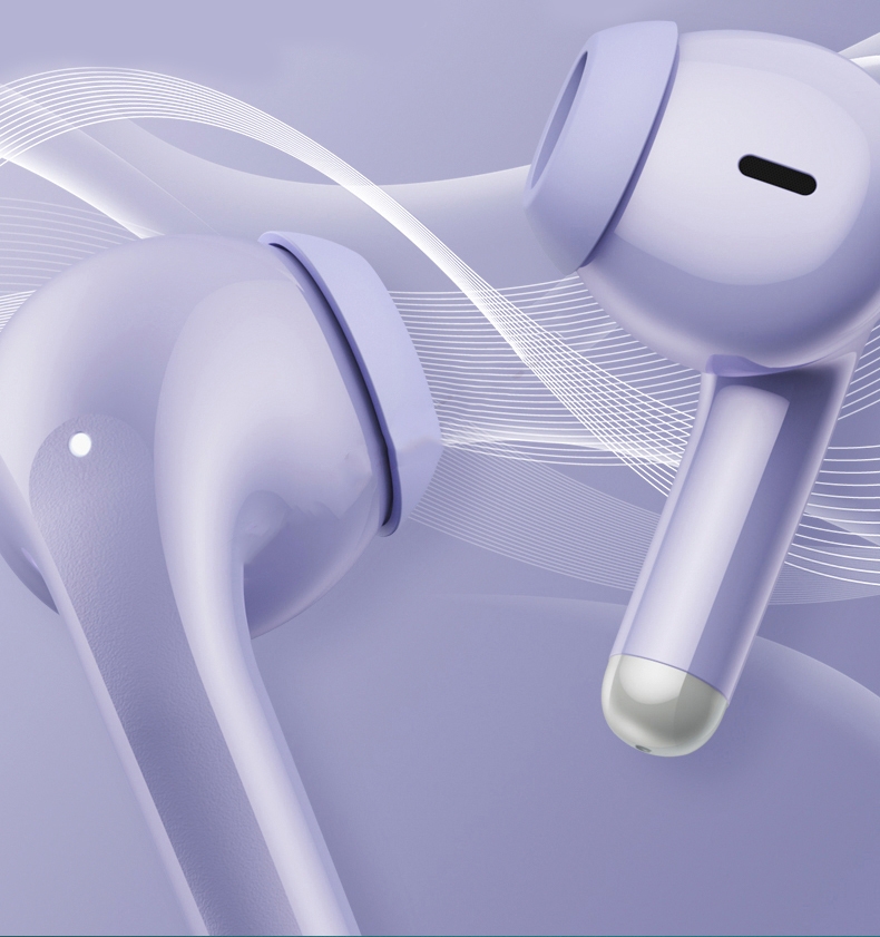 Słuchawki bezprzewodowe douszne LENOVO Thinkplus LivePods LP40 PRO Fioletowe - Зображення 3