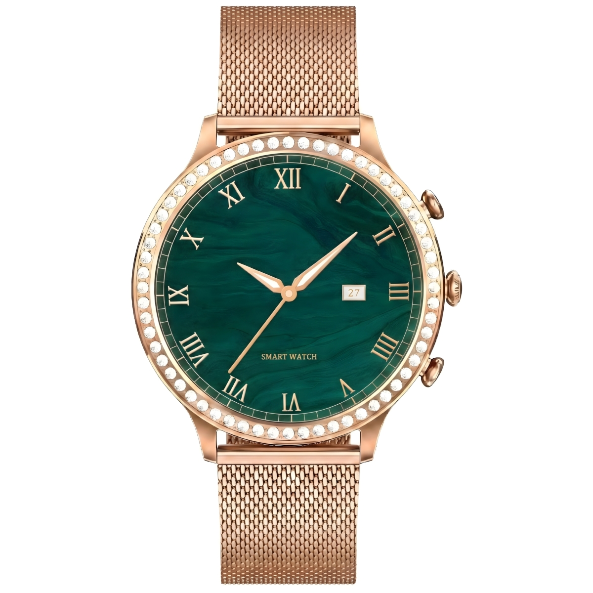 Smartwatch Gravity Różowe Złoto Pasek i Bransoleta GT5-7 - obrazek 9