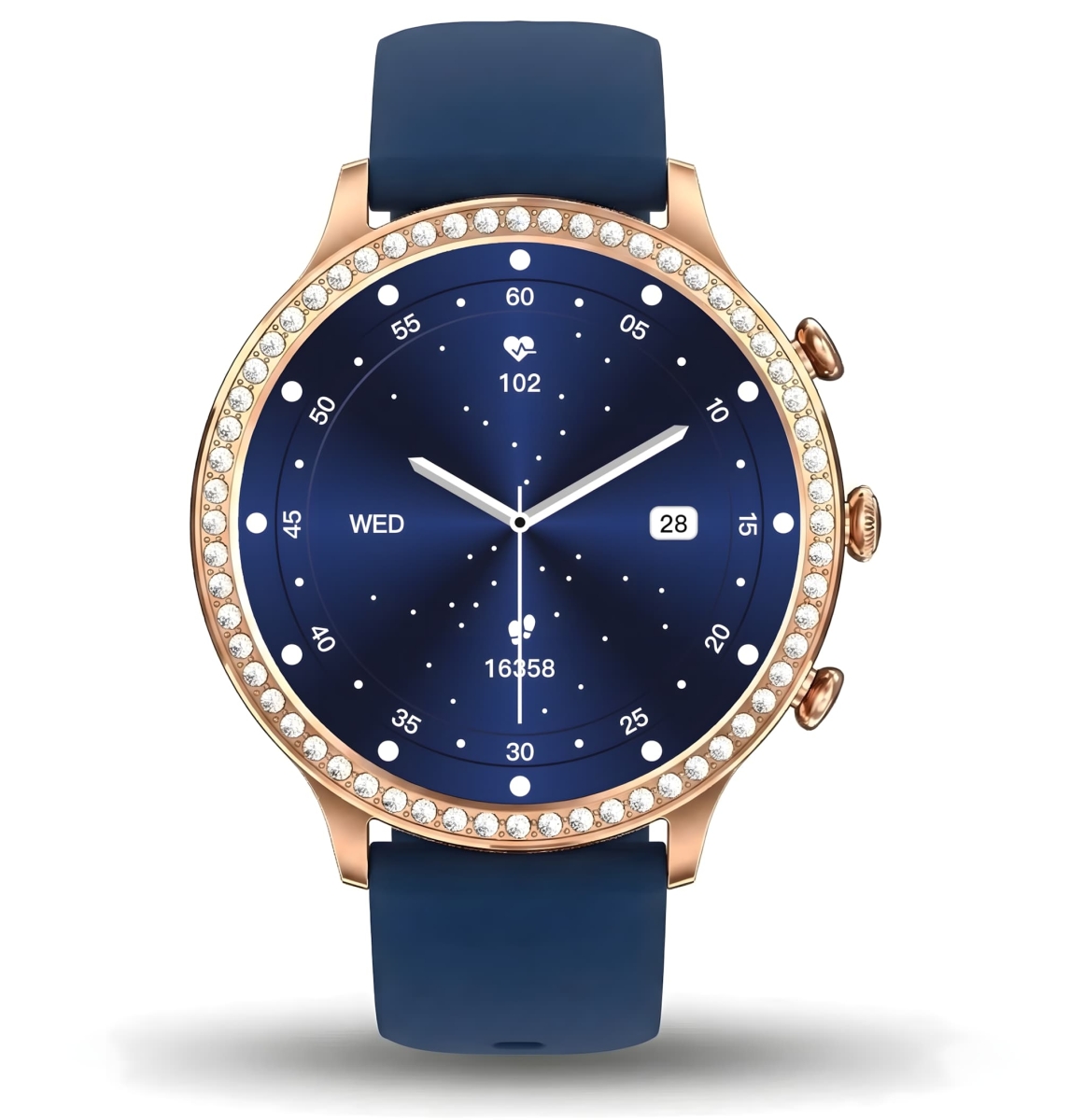 Smartwatch Gravity Różowe Złoto Pasek i Bransoleta GT5-6 - obrazek 8