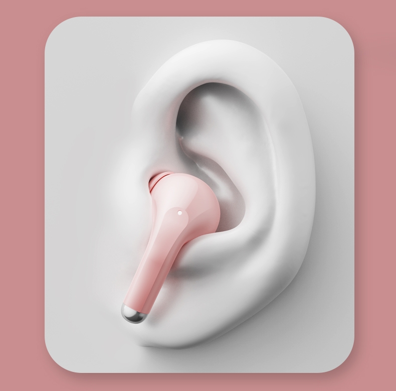 Słuchawki bezprzewodowe douszne LENOVO Thinkplus LivePods LP40 PRO Różowe - Зображення 2