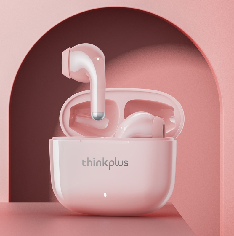 Słuchawki bezprzewodowe douszne LENOVO Thinkplus LivePods LP40 PRO Różowe - Зображення 3