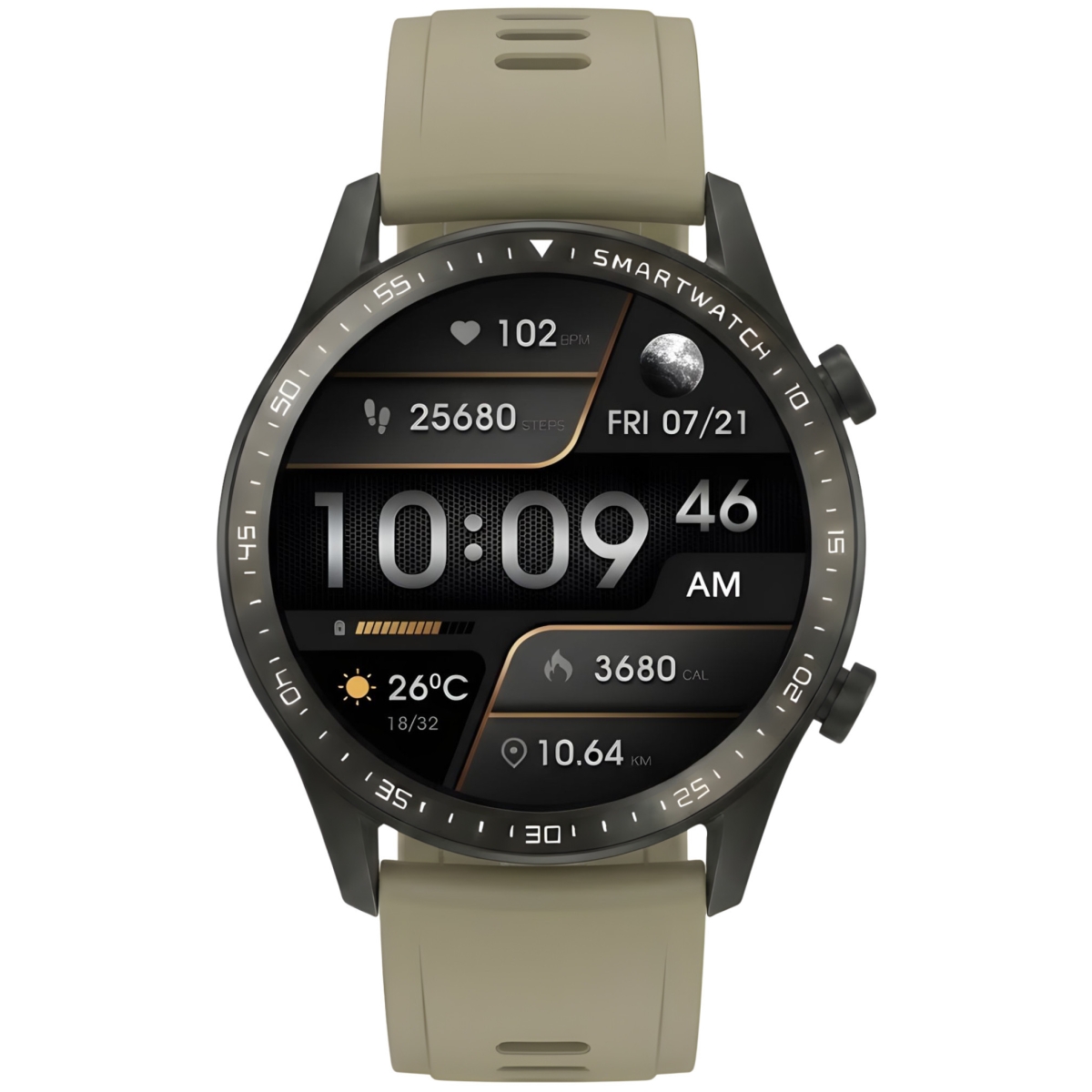 Smartwatch Gravity Czarny 2 Paski GT10-2 - Зображення 15