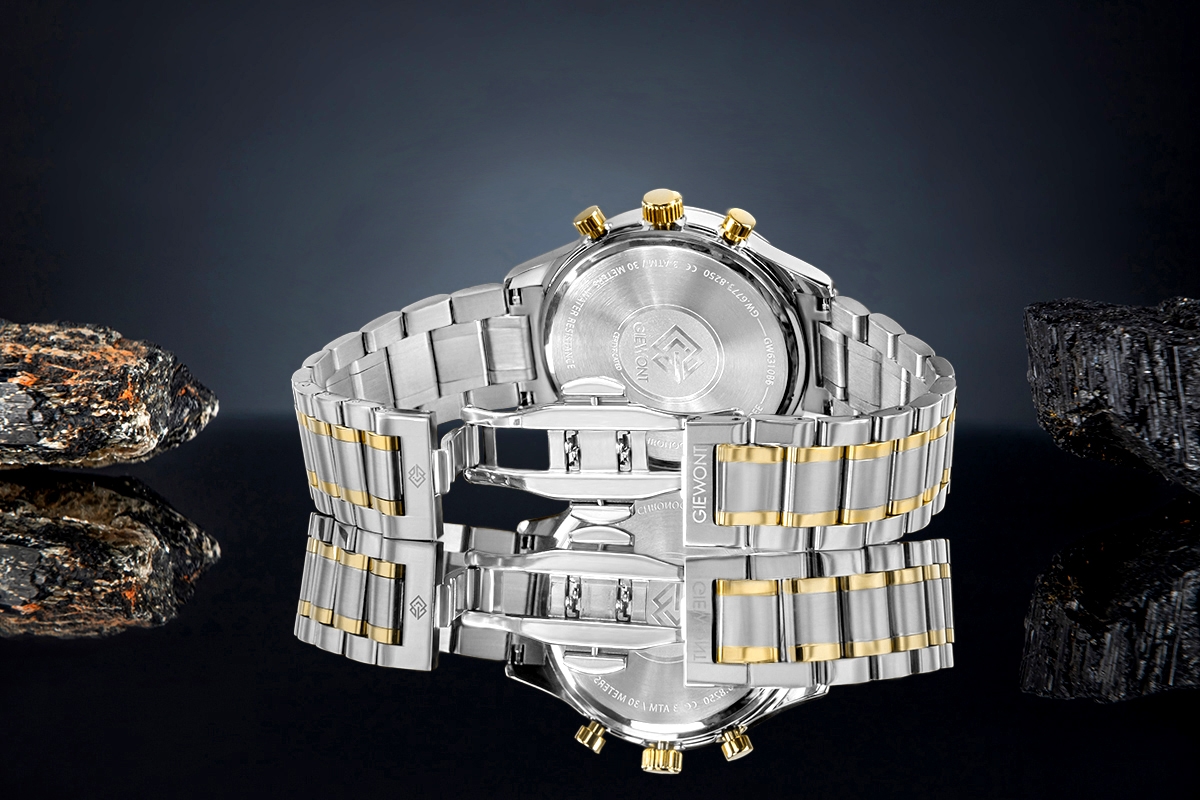 Zegarek Męski Giewont Chronograph Sapphire Zielony GW6310-B6 - obrazek 6