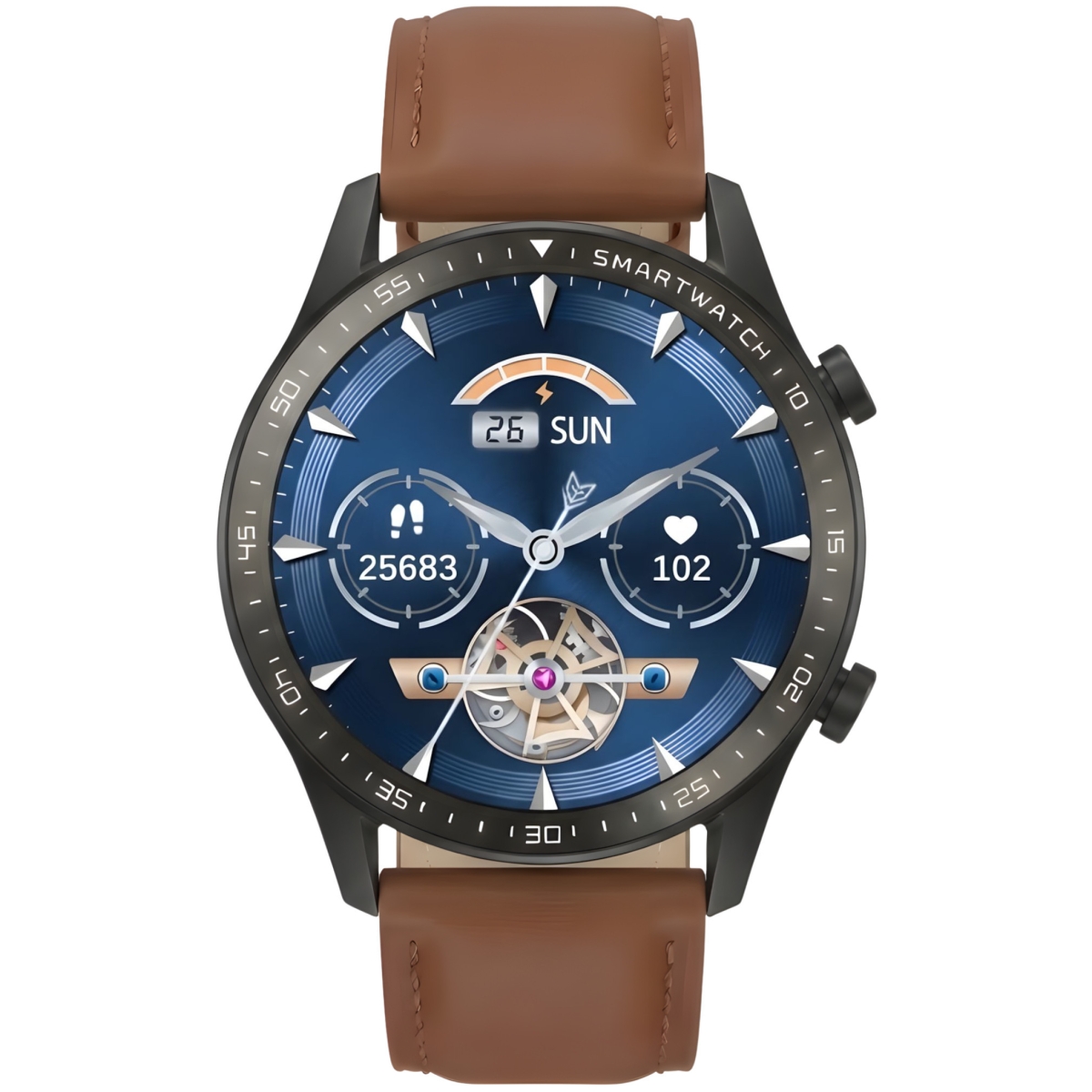 Smartwatch Gravity Czarny 2 Paski GT10-4 - Зображення 9