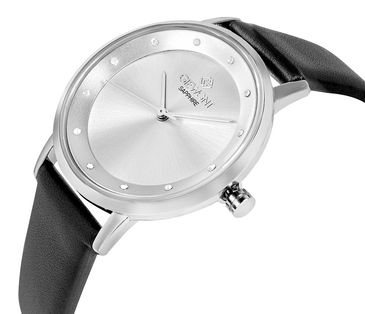 Zegarek Damski Giewont Sapphire Srebrny GW4130-A1 - Зображення 2