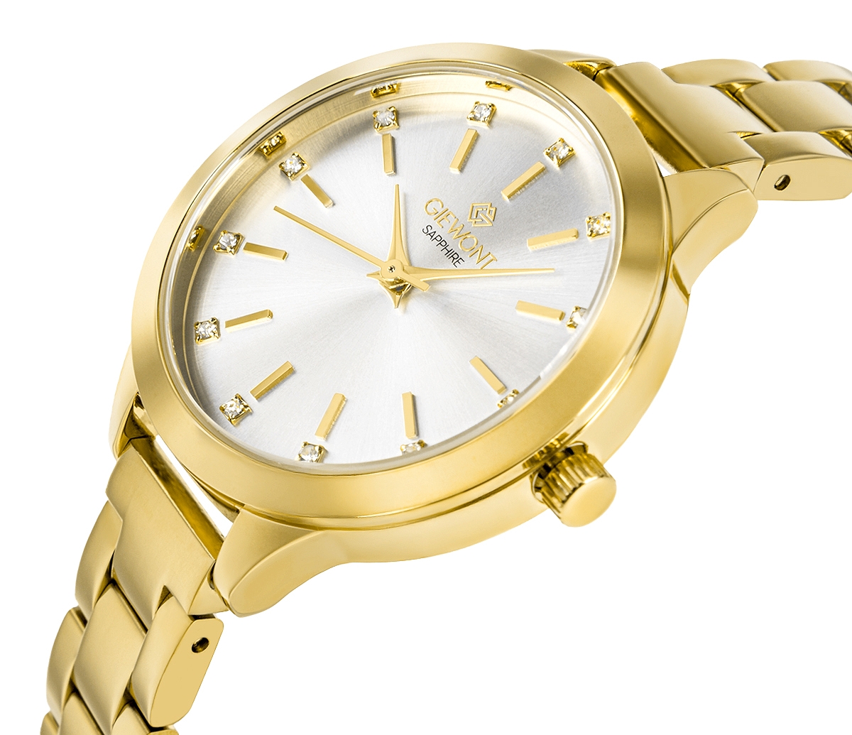 Zegarek Damski Giewont Sapphire Złoto Srebrny GW2720-B2 - obrazek 2