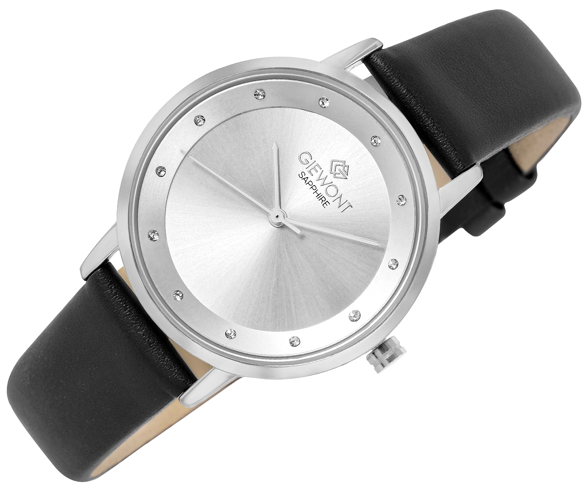 Zegarek Damski Giewont Sapphire Srebrny GW4130-A1 - Зображення 3