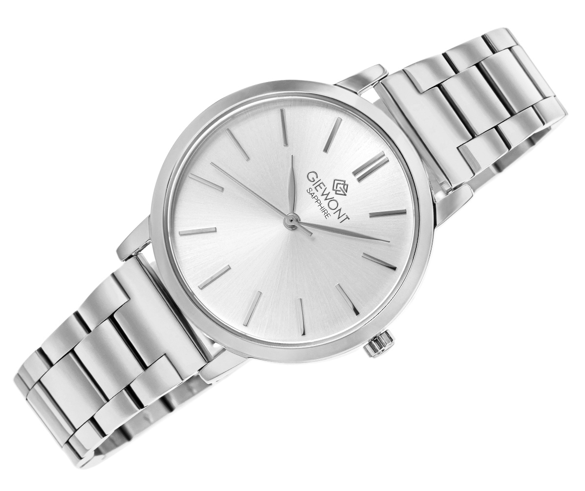 Zegarek Damski Giewont Sapphire Srebrny GW2360-B1 - Зображення 3