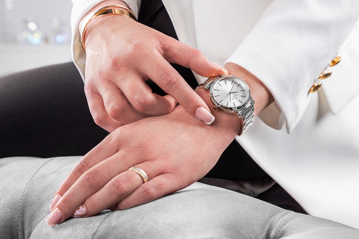 Zegarek Damski Giewont Sapphire Srebrny GW2360-B1 - Зображення 6