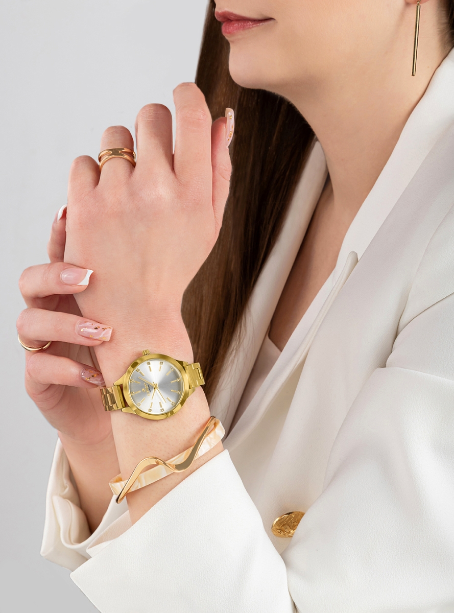 Zegarek Damski Giewont Sapphire Złoto Srebrny GW2720-B2 - obrazek 5