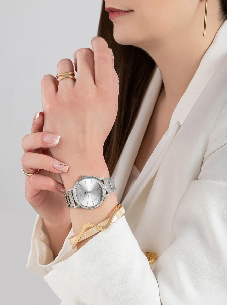 Zegarek Damski Giewont Sapphire Srebrny GW2360-B1 - Зображення 5