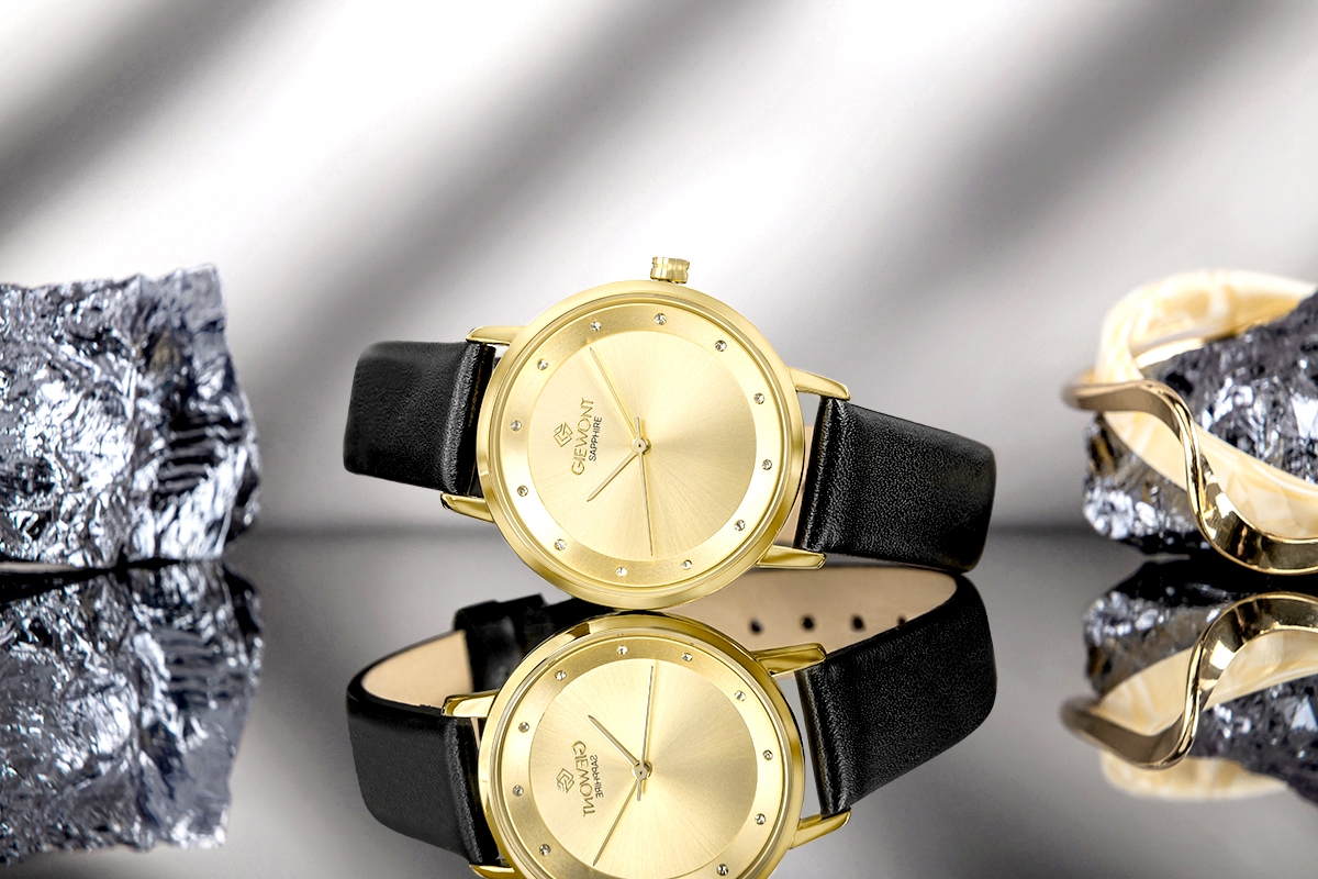 Zegarek Damski Giewont Sapphire Złoty GW4130-A3 - Зображення 7