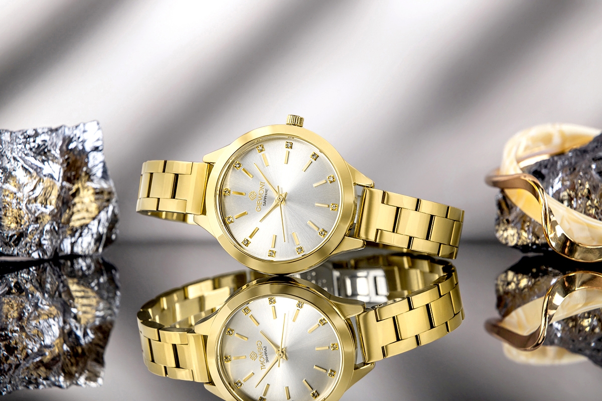 Zegarek Damski Giewont Sapphire Złoto Srebrny GW2720-B2 - obrazek 7