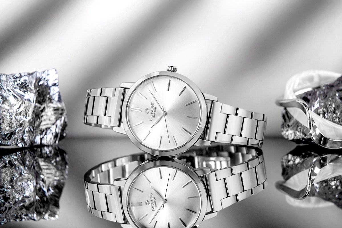 Zegarek Damski Giewont Sapphire Srebrny GW2360-B1 - Зображення 7