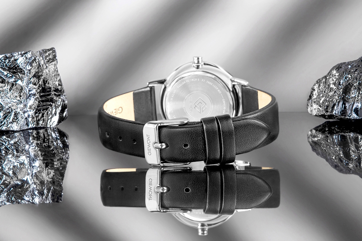 Zegarek Damski Giewont Sapphire Srebrny GW4130-A1 - Зображення 8