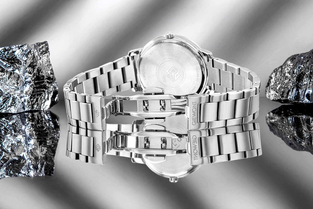 Zegarek Damski Giewont Sapphire Srebrny GW2360-B1 - Зображення 8